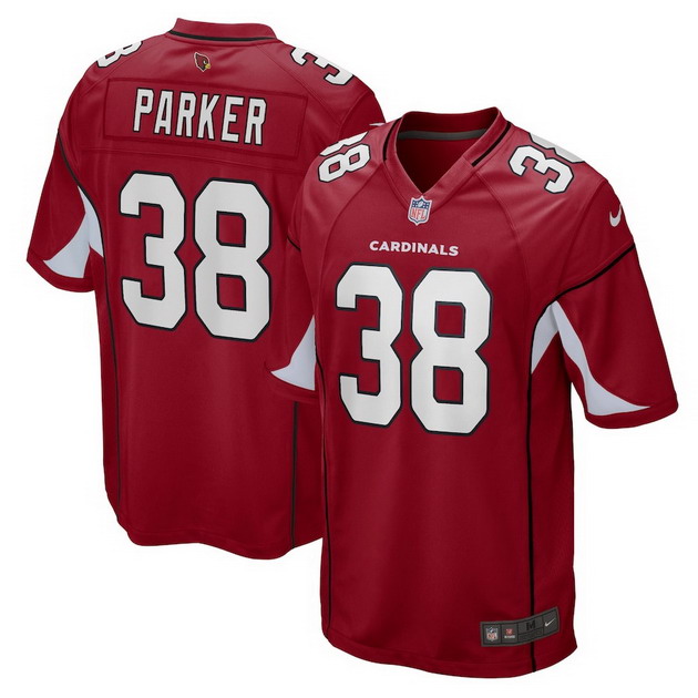 mens nike steven parker cardinal arizona cardinals game player jersey